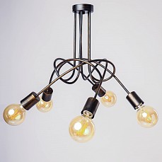 Люстра на штанге adilux tango black...