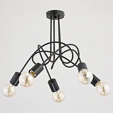 Люстра на штанге adilux tango black 23175