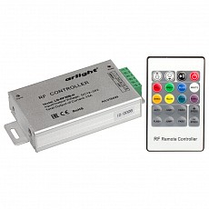 Контроллер-регулятор цвета rgb с пультом ДУ arlight ln-rf20 016499