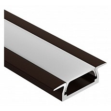 Профиль встраиваемый arlight mic-f-2000 anod brown deep 017655