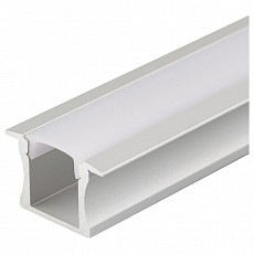 Профиль встраиваемый arlight alu-slim-h15-f-2000 anod-frost 018243