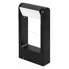 Наземный низкий светильник arlight lgd-path-frame-rotary-h300-6w warm3000 (bk, 111 deg, 230v) 020344(1)