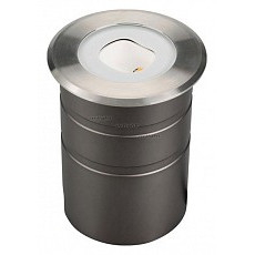 Встраиваемый в дорогу светильник arlight ltd-ground-tilt-r80-9w warm3000 (sl, 60 deg, 230v) 024950