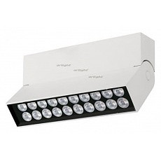 Накладной светильник arlight sp-loft-surface-s170-10w warm3000 (wh, 24 deg) 026214