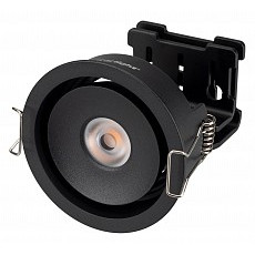 Встраиваемый светильник arlight cl-simple-r78-9w warm3000 (bk, 45 deg) 028147