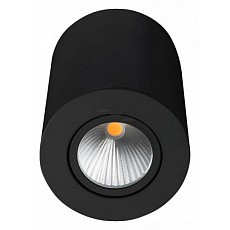 Накладной светильник arlight sp-focus-r90-9w day4000 (bk, 24 deg, 230v) 029530