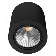 Накладной светильник arlight sp-focus-r120-16w warm3000 (bk, 24 deg, 230v) 029533