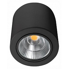 Накладной светильник arlight sp-focus-r140-30w day4000 (bk, 24 deg, 230v) 029537