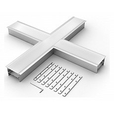 Соединитель угловой x-образный накладной arlight s-lux 030127