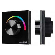 Панель-регулятора цвета rgb роторный встраиваемый arlight smart 033757