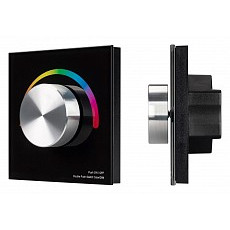 Панель-регулятора цвета rgb роторный встраиваемый arlight smart 033763