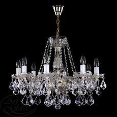 Подвесная люстра artglass aerope aerope viii. ce