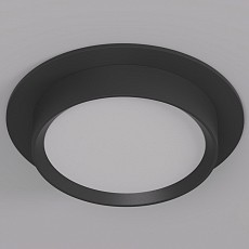 Встраиваемый светильник denkirs flat dk2090-bk