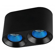 Накладной светильник denkirs dk3020bСy dk3096-bk-cy