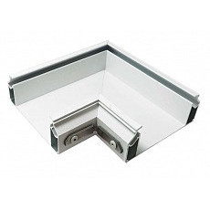 Соединитель угловой l-образный встраиваемый denkirs flod dk5851-wh