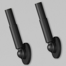 Крепление для струнного светильника denkirs flex dk7511-bk