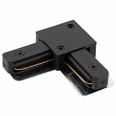 Соединитель угловой l-образный для треков denkirs dk track black tr1102-bk