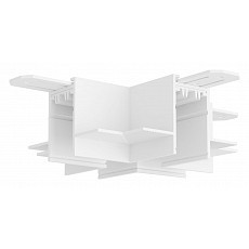 Соединитель x-образный для треков denkirs smart hide tr2114-wh