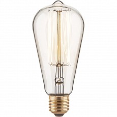 Лампа накаливания elektrostandard st64 e27 60Вт 2000k a034964