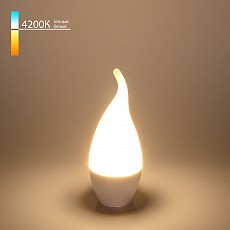 Лампа светодиодная elektrostandard Свеча на ветру e14 6Вт 4200k a049158