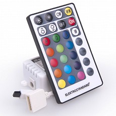Контроллер с пультом ДУ elektrostandard для светодиодных лент 12-24v a053710