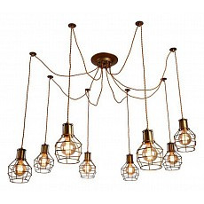 Подвесная люстра escada boston 1129-8s (bronze)