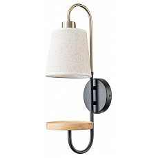 Бра с полкой escada aspen 582-1a