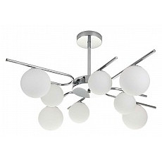 Люстра на штанге escada sphere 642-8p silver