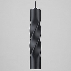 Подвесной светильник eurosvet scroll 50136-1 led черный