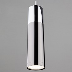 Подвесной светильник eurosvet double topper 50135-1 led хром-черный жемчуг