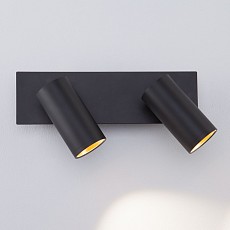 Бра eurosvet fleur 20066-2 led черный-золото
