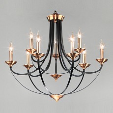 Подвесная люстра eurosvet lazzaro 60098-9 черный