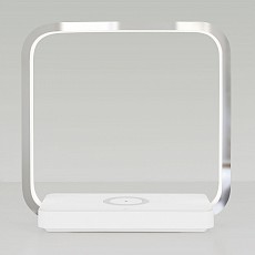 Настольная лампа офисная eurosvet frame 80502-1 хром