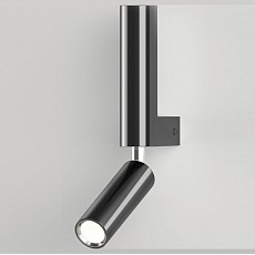 Бра с подсветкой eurosvet pitch 40020-1 led черный жемчуг