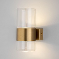 Бра eurosvet watford 40021-1 led латунь-прозрачный