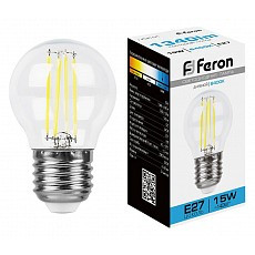 Лампа светодиодная feron lb-515 e27 15Вт 6400k 38254