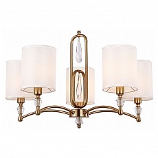 Подвесная люстра freya riverside fr1007pl-05bs