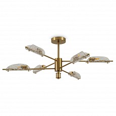 Люстра на штанге freya baret fr5420cl-06bs