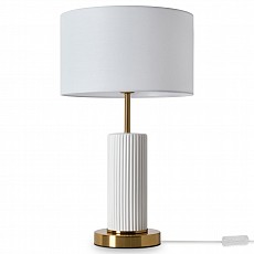 Настольная лампа декоративная freya ceram fr5491tl-01bs