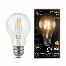 Лампа светодиодная gauss 1028 e27 8...