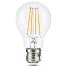 Лампа светодиодная gauss filament e27 12Вт 2700k 102902112