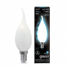 Лампа светодиодная gauss 1042 e14 5...