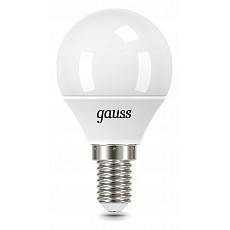 Лампа светодиодная gauss Шар e14 6....