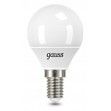 Лампа светодиодная gauss Шар e14 9....
