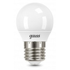Лампа светодиодная gauss Шар e27 9....