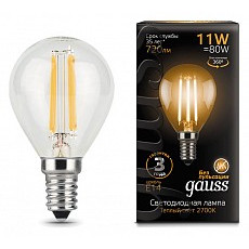 Лампа светодиодная gauss led filame...
