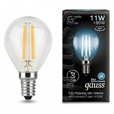 Лампа светодиодная gauss led filame...