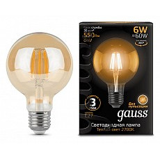 Лампа светодиодная gauss led filame...