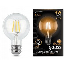 Лампа светодиодная gauss led filame...