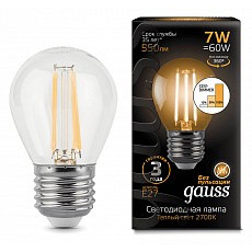 Лампа светодиодная gauss led filame...